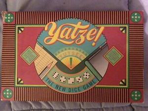 Vintage Yatze Game- The New Dice Game