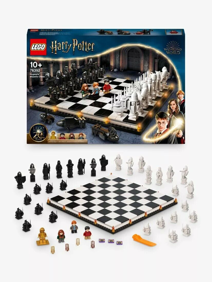 Lego Harry Potter 76392 Hogwarts Wizard´s Chess - LEGO Speed Build Review 