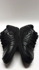 black leather converse junior size 5