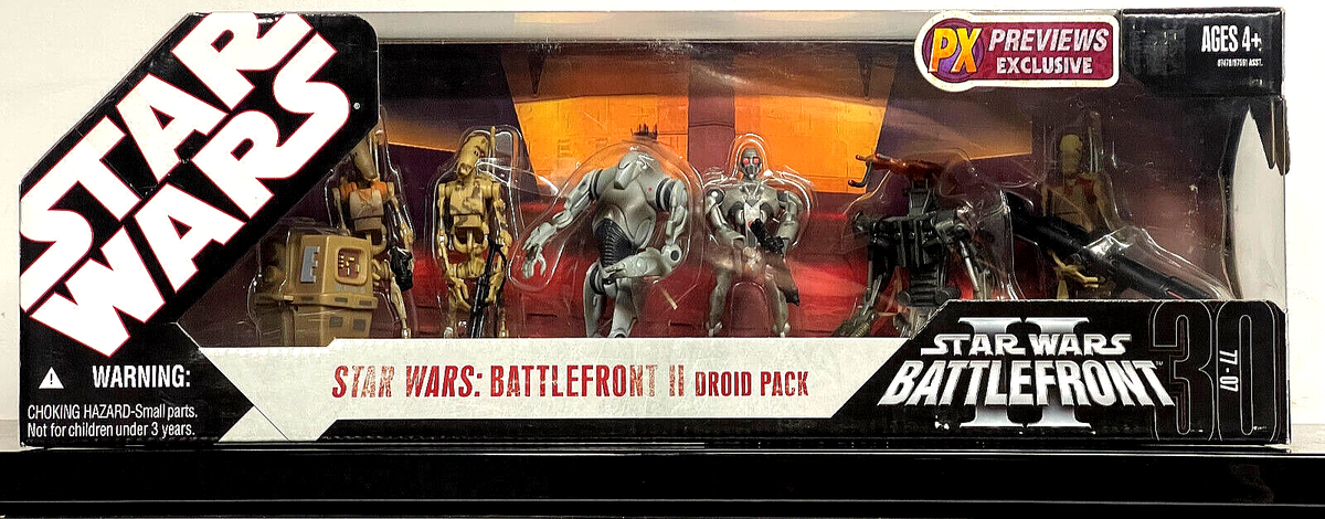 STAR WARS Hasbro Droid Pack Battle Pack Battlefront II 2 PX STAR WARS Hasbro Droid Pack Battle Pack Battlefront II 2 PX