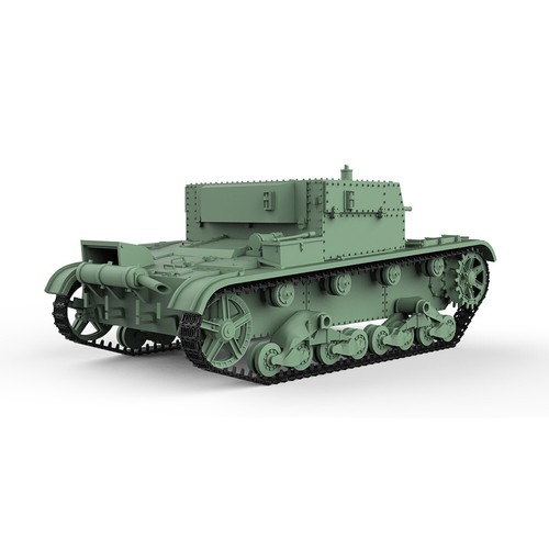 SSMODEL SS16616 1/16 Kit Modelo Militar Destructor de Tanques Soviético AT-1 - Imagen 3 de 5