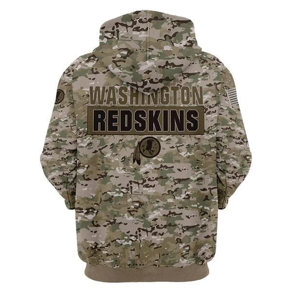Camo clearance redskins hoodie