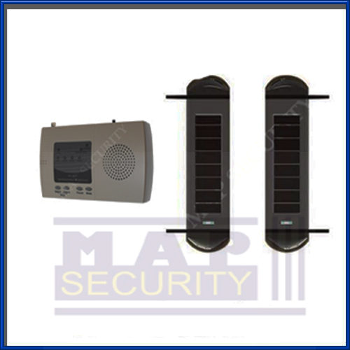 900M SOLAR POWERED WIRELESS PERIMETER ALARM SYSTEM POOLS / YARDS