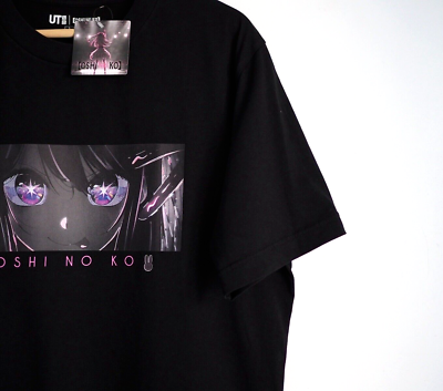 Oshi No Ko Ai Hoshino Uniqlo Graphic Short Sleeve Anime T Shirt