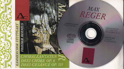 MAX REGER Choralkantaten CD Kammerchor Stuttgart Frieder Bernius Classical