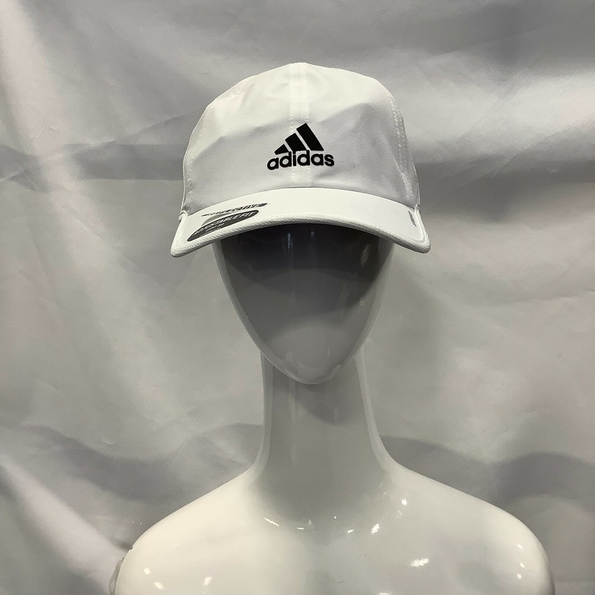 Adidas Mens Superlite II C183 Adjustable Fit White Baseball Cap