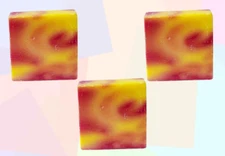 Handmade Natural "Fruity Nature" Bar Soap - Set of 3 | Moisturizing & Refreshing