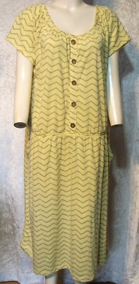 GINA GELB BI STRETCH TUNIKA SHIRT KLEID Gr. 50 52
