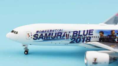 1/400 JC Wings Japan Airlines JAL B777-200 JA8979 SAMURAI BLUE
