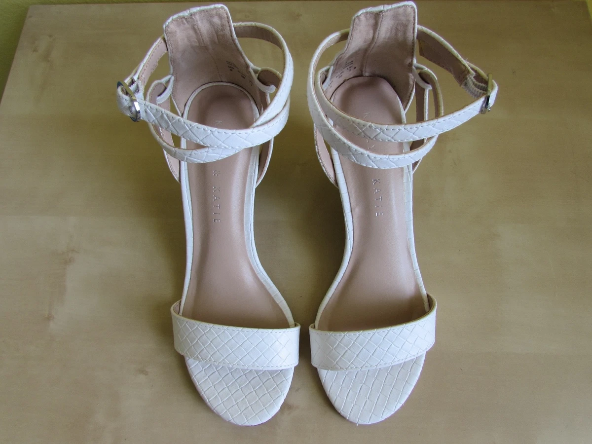 Kelly and katie store white sandals