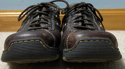 Dr Martens 8A99 Brown Leather Oxford Square Toe Comfort  display picture 3