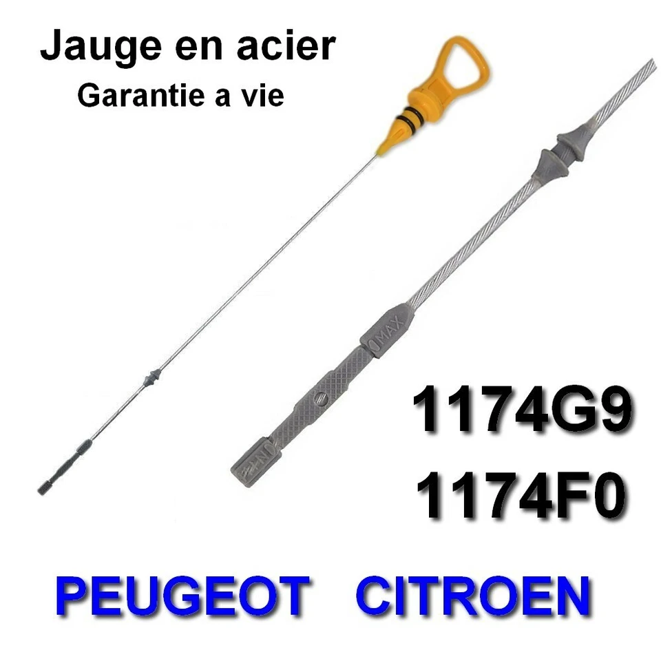 Jauge à huile moteur pour Peugeot 2.0 Hdi 308 3008 508 5008 RCZ EXPERT 3 1174F0 - Bild 1 von 1