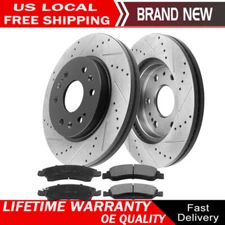 Front Brake Rotors and Brake Pad for Chevy Silverado GMC Sierra 1500 Tahoe Yukon