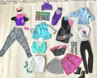 Barbie & Others Doll Clothes & Accessories Lot Assorted 1990s Vintage