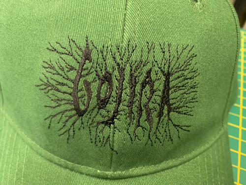 GOJIRA THORNS LOGO GREEN BASEBALL CAP OFFICIALLY LICENSED - Picture 2 of 8