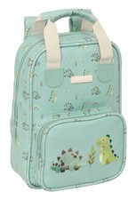 SAFTA PREESCOLAR DINOS   Children's Backpack, Adaptable with Handles, Recyclable