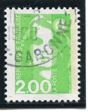 🦬Timbre France N°2621 - Type Marianne du Bicentenaire oblitéré - 2f - 1990🦬