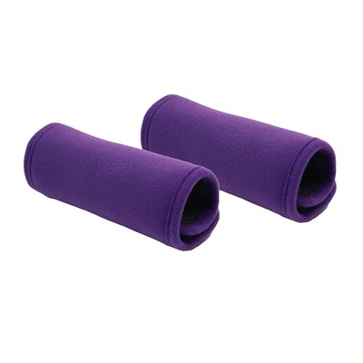 2 Pack Walker Griffkissen, Gepolsterte Griffabdeckungen für Rollstuhl, Lila R4R7