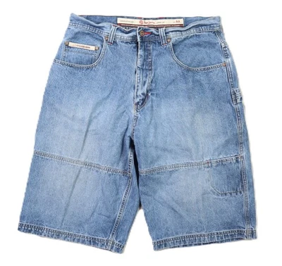 VTG Pepe Jeans Men’s 35 Loose Baggy Denim Jorts Carpenter Cut Off Shorts - Image 1 of 4