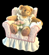 Vintage Cherished Teddies Sample- MOM, YOU'RE TEA-RIFIC -Never Sold in Store