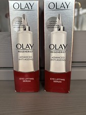 OLAY REGENERIST ADVANCED EYE LIFTING SERUM 2 X 15ML (30ML) BNIB £217.00