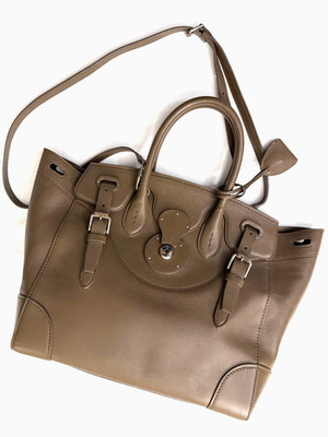 Ralph Lauren Ricky Calfskin Leather Italy w Keys