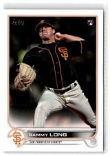 2022 Topps Sammy Long RC #308 San Francisco Giants