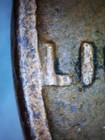1945-D Lincoln Wheat Penny OBSERVE "L" on Rim Y In LIBERTY Reverse Double Die  — photo 3