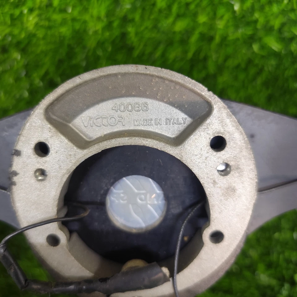 Rare Steering Wheel VICTOR KBA701478 Formula 1 Grand Speed Leather Spokes Black - image 4 of 4