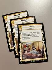 Star Wars Unlimited LOF 202 Mind Trick x3 Play Set