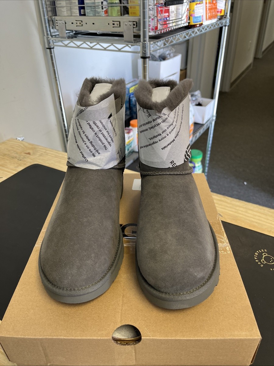 【未使用】UGG ムートンブーツMINI BAILEY BOW II グレー 6 UGG W Mini Bailey Bow II Gray - Size 6 for sale online | eBay
