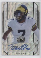 2021 Leaf Metal Draft Portrait Silver Wave /75 Tarik Black #PA-TB1 Auto 3wu