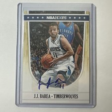 2011-12 Panini NBA Hoops J.J. Barea Auto #35 Minnesota Timberwolves Certified 