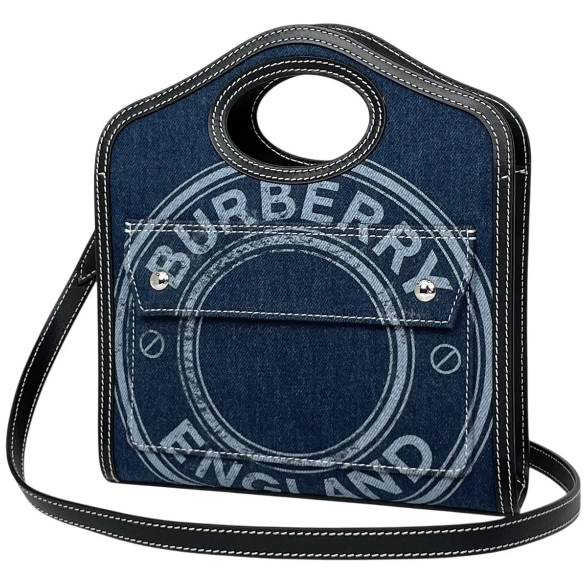 Burberry Denim Exterior Bags & Handbags for Women for sale | eBay