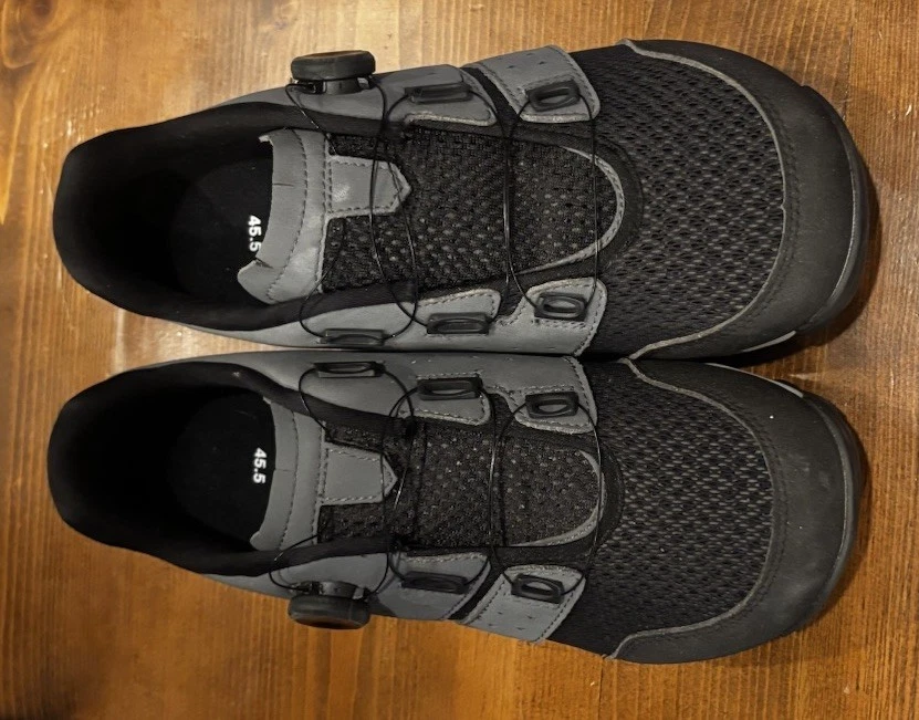 Lake Ciclismo Bicicleta de Montaña Zapatos MX201 Clipless Planos 45.5 Foto 3 de 4