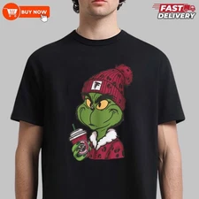 Grinch Christmas Atlanta Falcons NFL Football TShirt - Multicolors, S-5XL