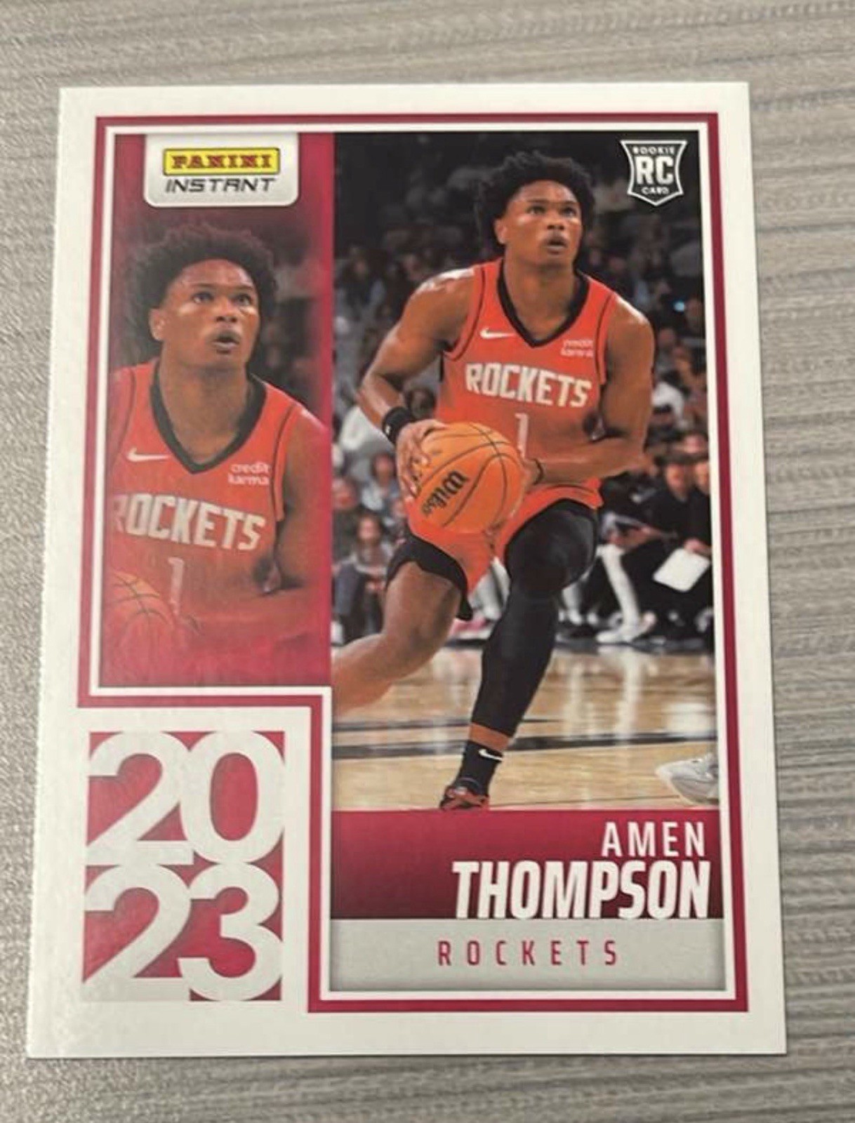YO-4 Amen Thompson 2023-24 Panini Instant NBA RPS First Look