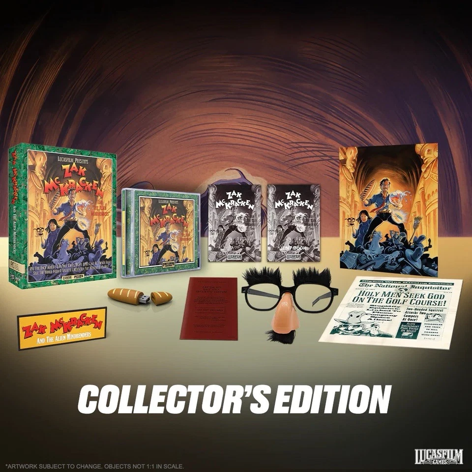 Zak McKracken & the Alien Mindbenders Collectors Edition LRG PC | SHIPS TODAY - Image 2 of 3