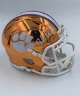 Deshaun Watson Signed Clemson Tigers Orange Chrome Speed Mini Helmet Beckett