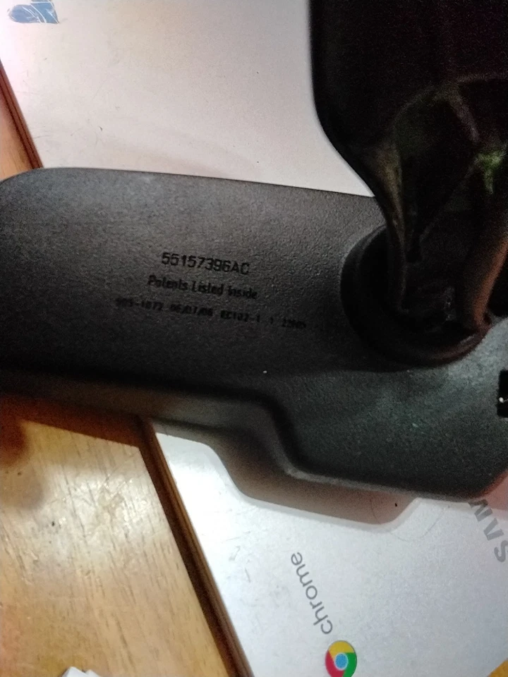 Оригинальное зеркало заднего вида 2006/2007 JEEP COMMAND 55157396AC - Изображение 4 из 4