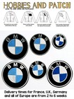 patch BMW logo badge auto car toppa termoadesiva iron on varie dimensioni misure