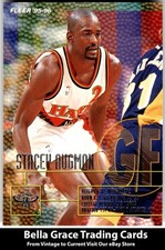 1995-96 Fleer Stacey Augmon #201 Atlanta Hawks NBA Basketball