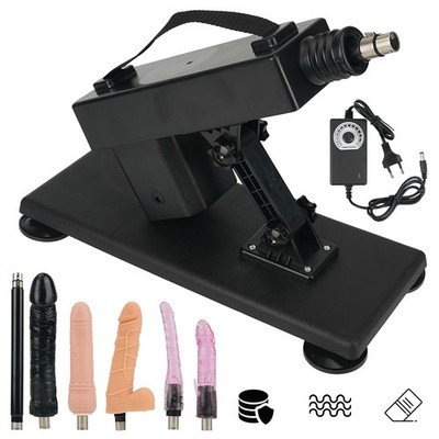 Sex Maschine Fickmaschine mit 5 Dildos 1x Stange Set Sexspielzeug Vibrator Anal