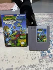 Teenage Mutant Ninja Turtles III: The Manhattan Project (NES) With Box