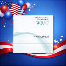 3 Hyaluronic Acid Serum Ultra-Hydrating Vials, 30 Pack Skin Repair