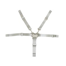 Universal Baby Seat Belt 5 Point Harness Safe Belt for Stroller High Chair Grey