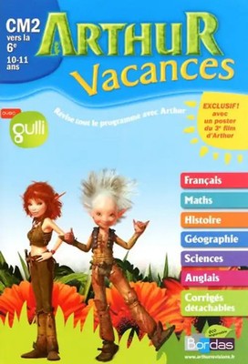 Arthur Vacances CM2 vers la 6e : 10-11 ans - Giraudon, Emelyne