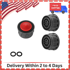 3 Pack Faucet Aerators Insert 2.2 GPM Flow Restrictor Bathroom Replacement Part