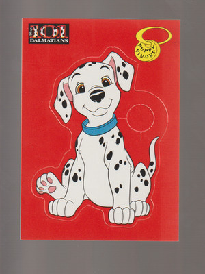 1996 SkyBox 101 Dalmatians  Trading Card #101,,, pop outs