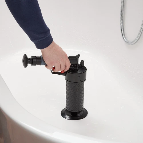 Pistola Sturalavandini Sturatubi Lavandini Water Vasca da Bagno Sgorga Tubi - Foto 2 di 9